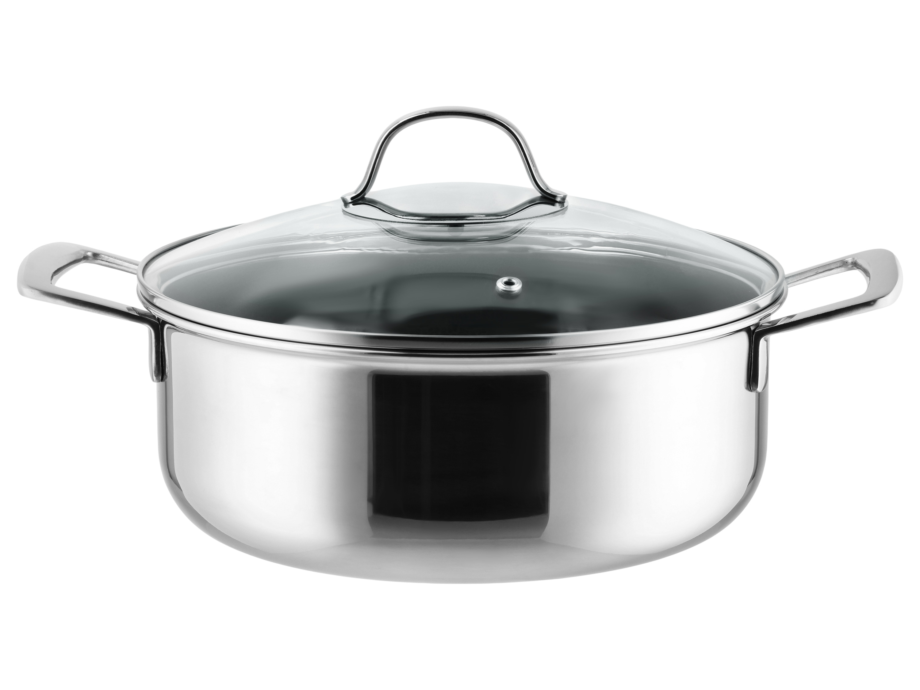 SILVERCREST RVS kookpan Ø24 cm - 3-laags