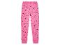 Roze pyjamabroek met sterren en maan print.