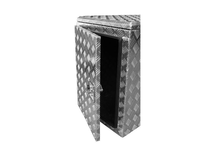 Aluminium kist met ruitpatroon