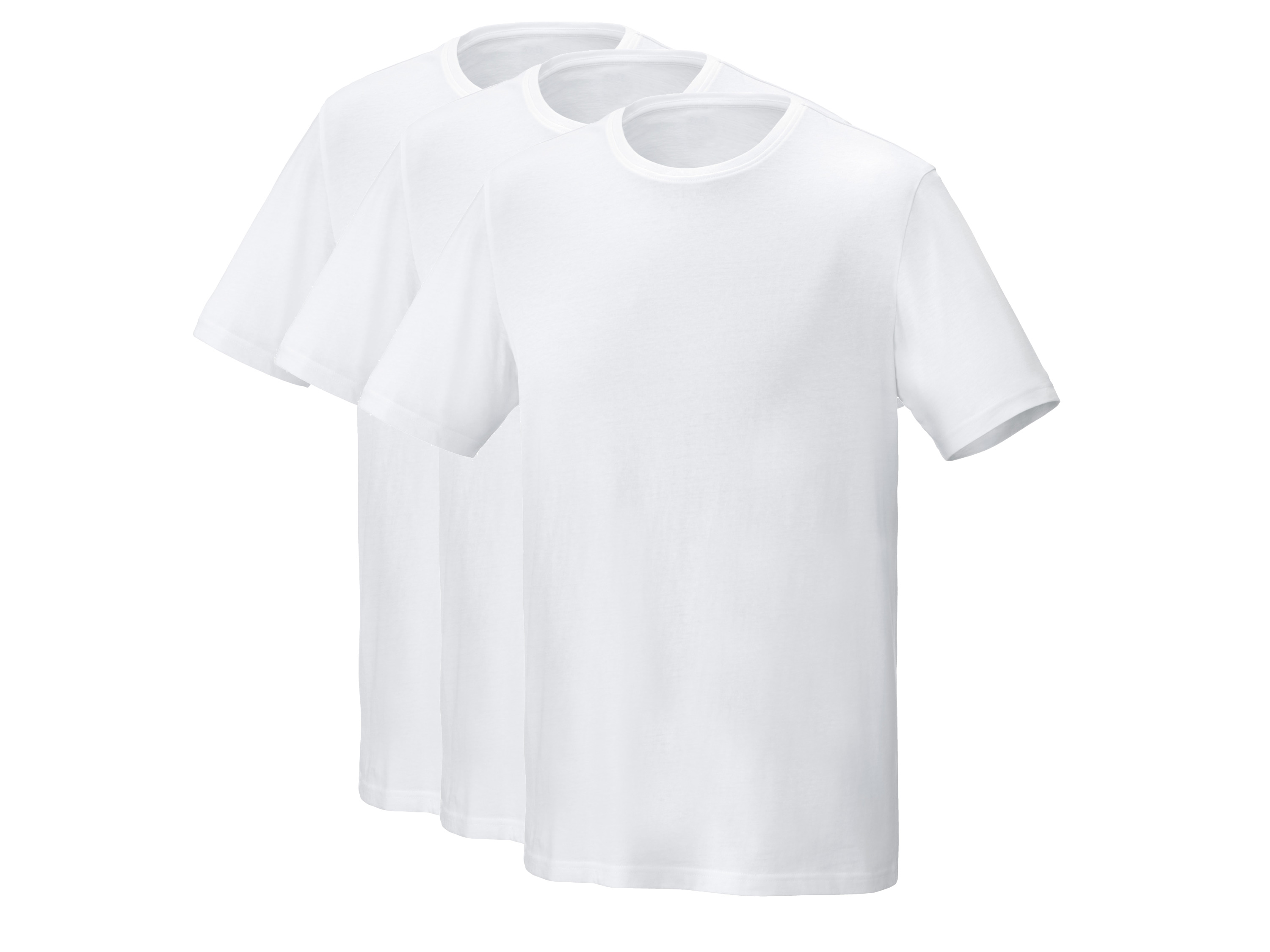 PARKSIDE Set van 3 heren T-shirts (Wit, S)