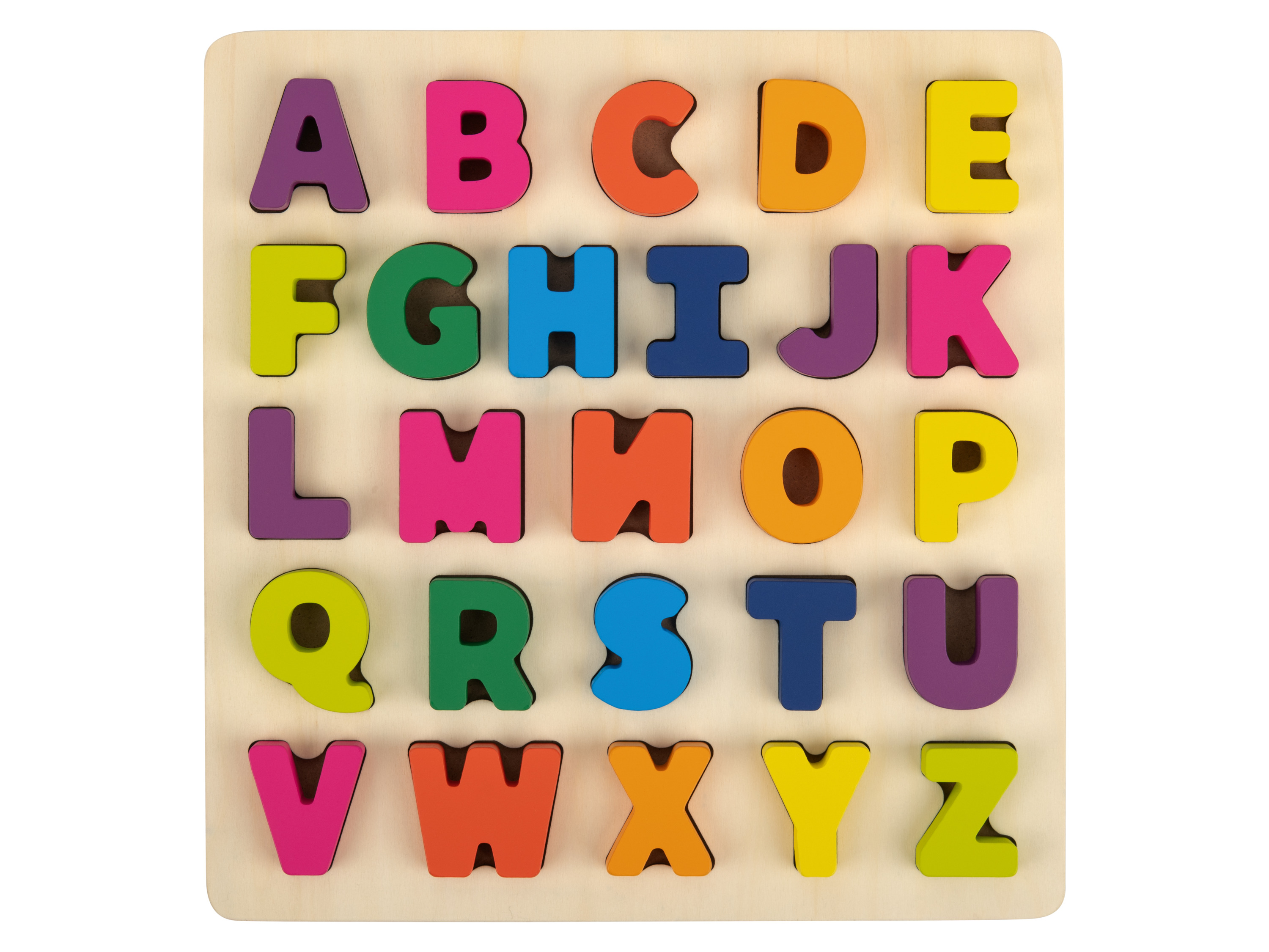 LUPILU Houten puzzel (ABC-puzzel)