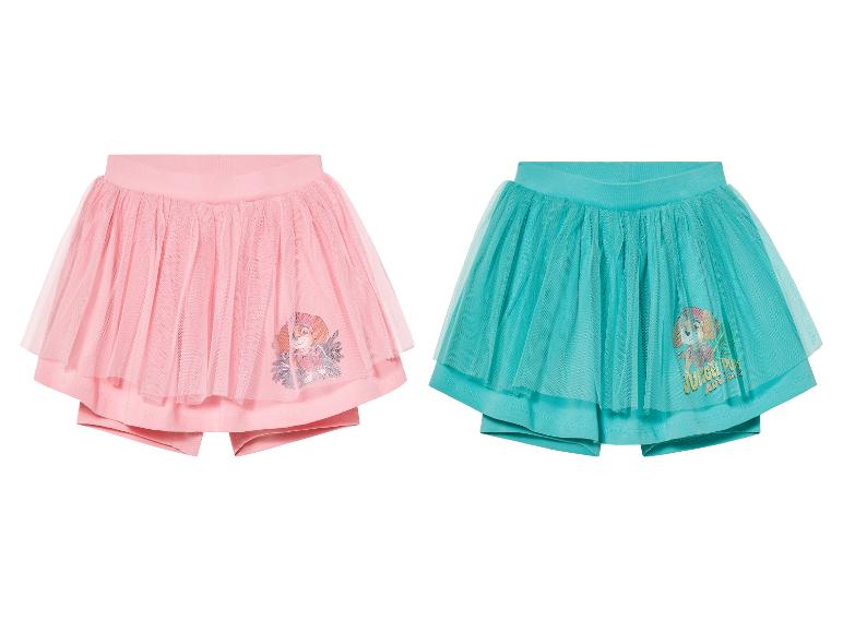Tutu rokjes en shorts voor meisjes, Paw Patrol print.