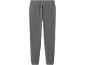 Zwarte joggingbroek met elastische tailleband en geribde boorden.