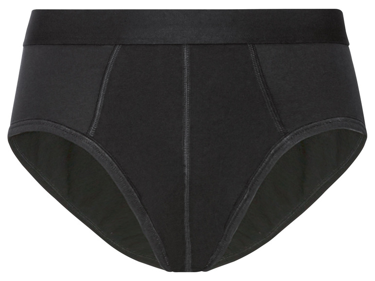 Zwarte slip, heren ondergoed.