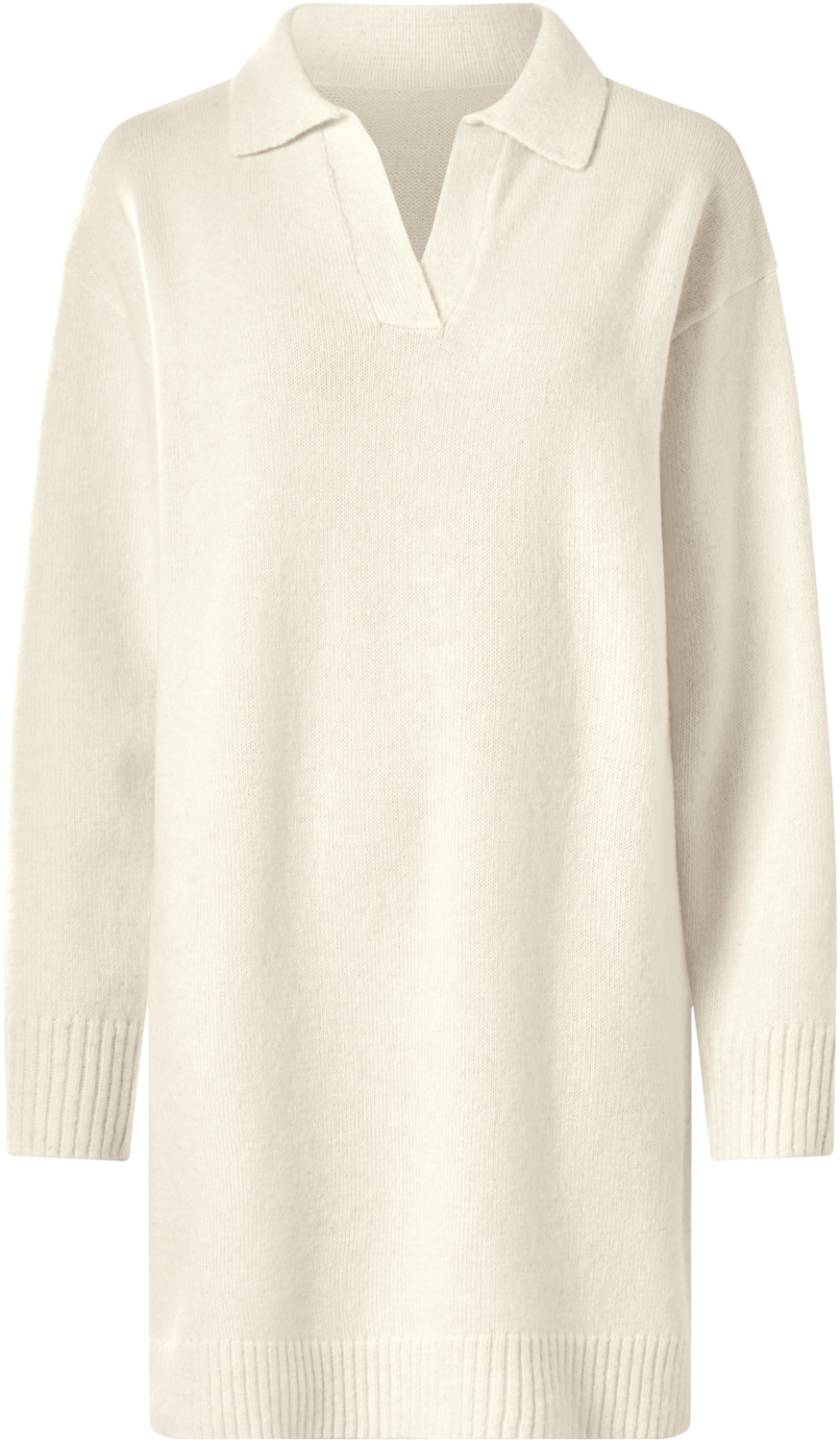 ESMARA Dames gebreide jurk (Crème, L (44/46))