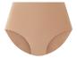Beige hoge taille slip.