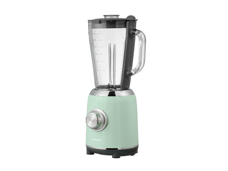 Silvercrest blender in pastelgroen.