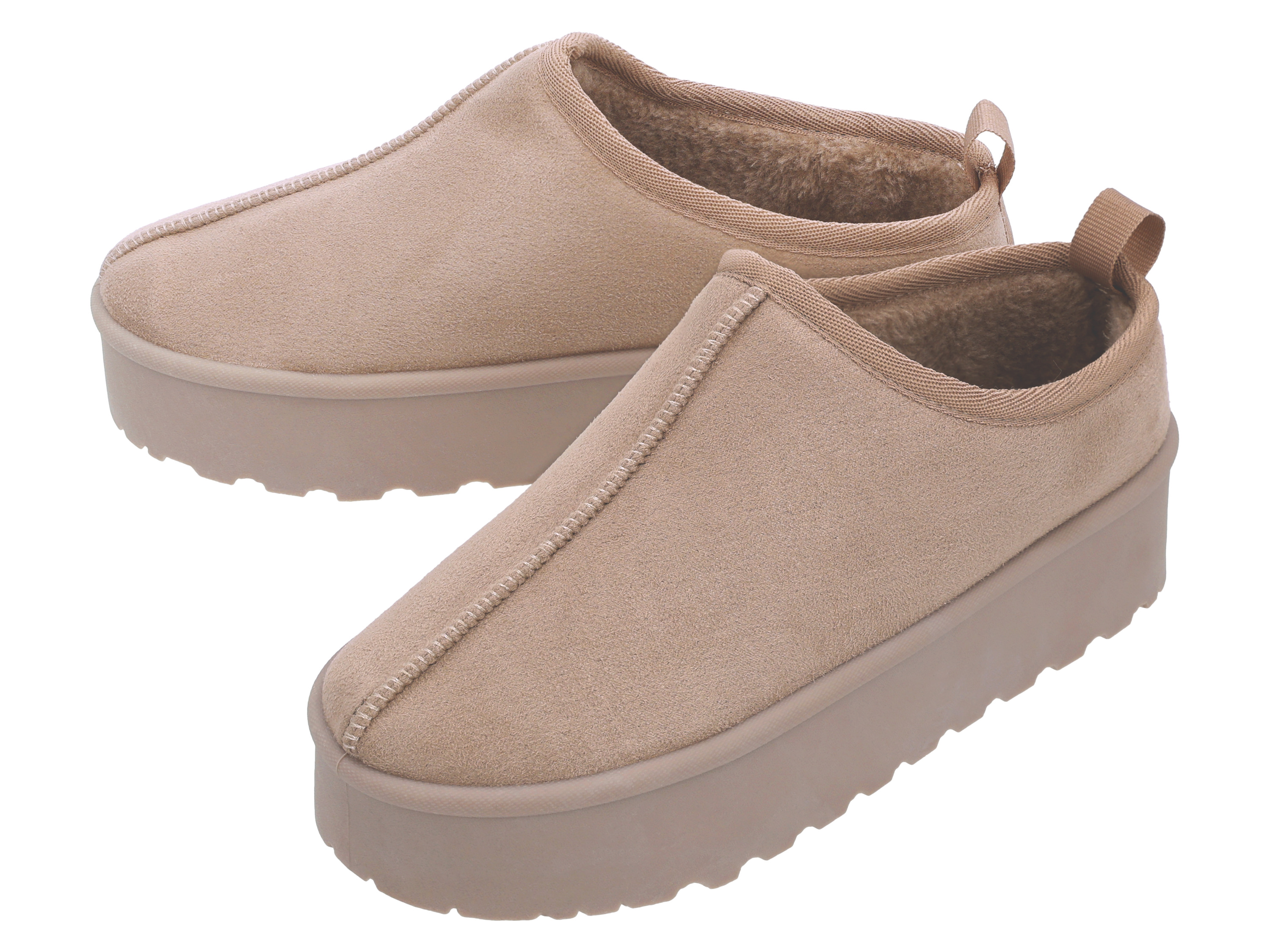 ESMARA Dames pantoffel (Beige, 40)