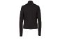 Zwart sportjack voor dames, achterkant