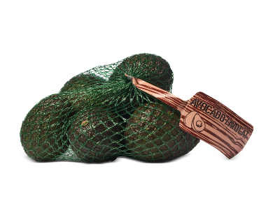 Avocado in net