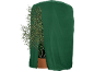 Plantbeschermhoes over een potplant
