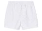 Witte kinder shorts met broderie anglaise.