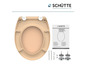 Toiletreiniger Duroplast met soft close en montagehandleiding van Schütte.