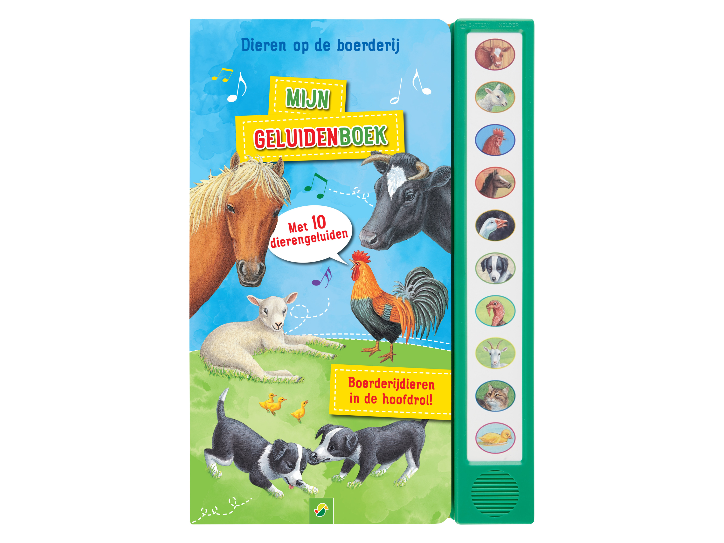 Kinder geluidenboek (Boerderijdieren)