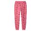 Roze pyjamabroek met kersttekkelprint