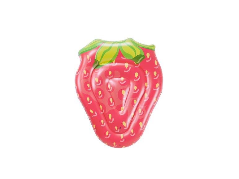 Opblaasbaar aardbeien zwembadvlot.
