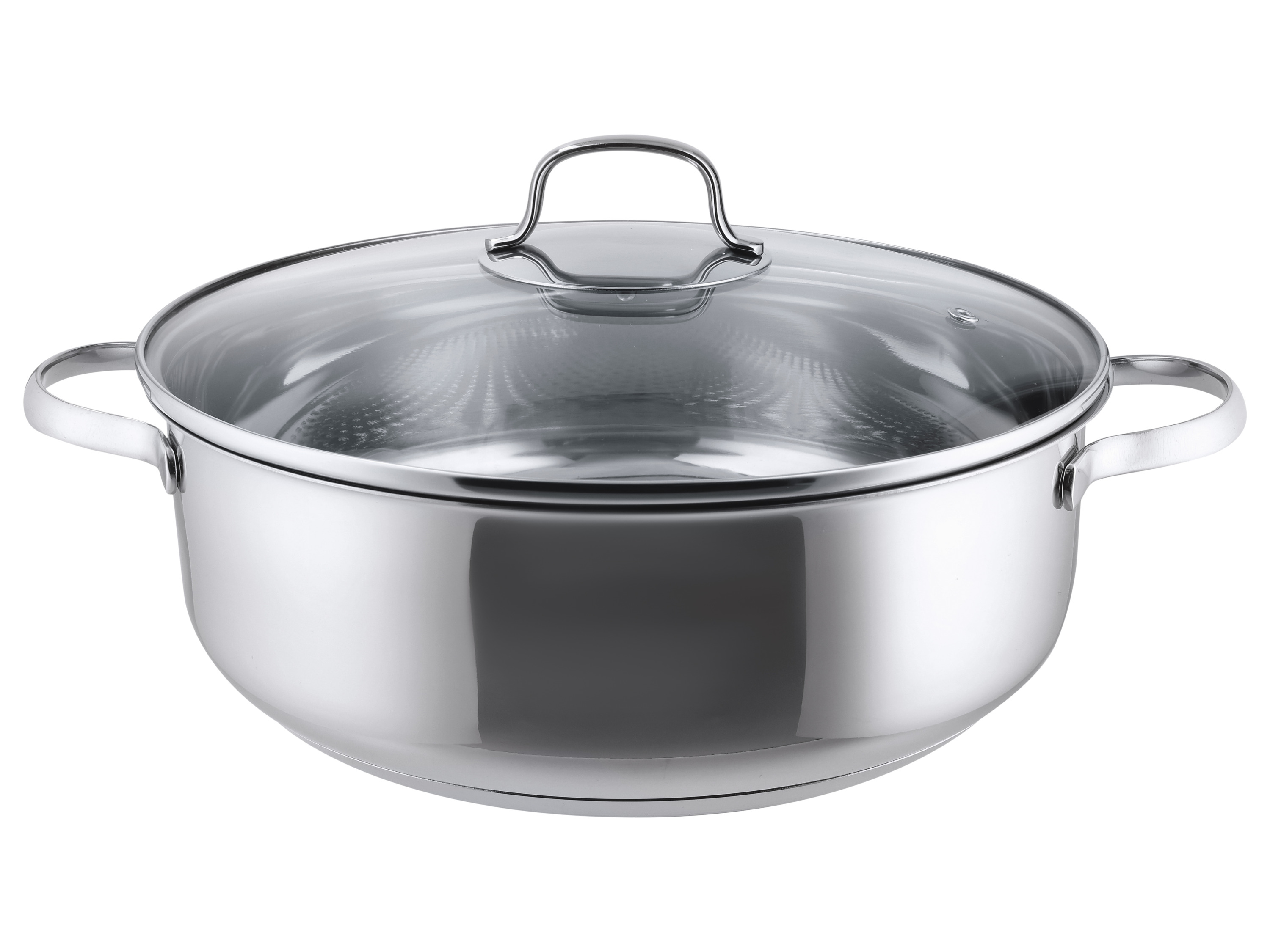 SILVERCREST Rvs braadpan 28 cm (Gecoat)