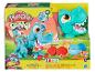 Play-Doh Dino Crew speelset met T-Rex, eieren en gereedschap.