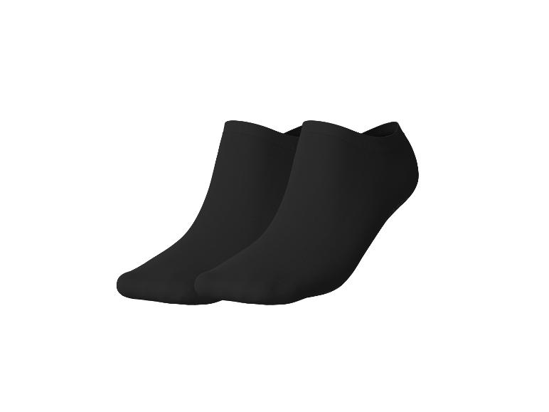 Paar zwarte lage sokken