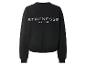 Zwart sweatshirt met de tekst 'STRENESSE BLUE' op de rug.