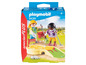 Playmobil Special Plus speelset met twee kinderen die minigolf spelen.