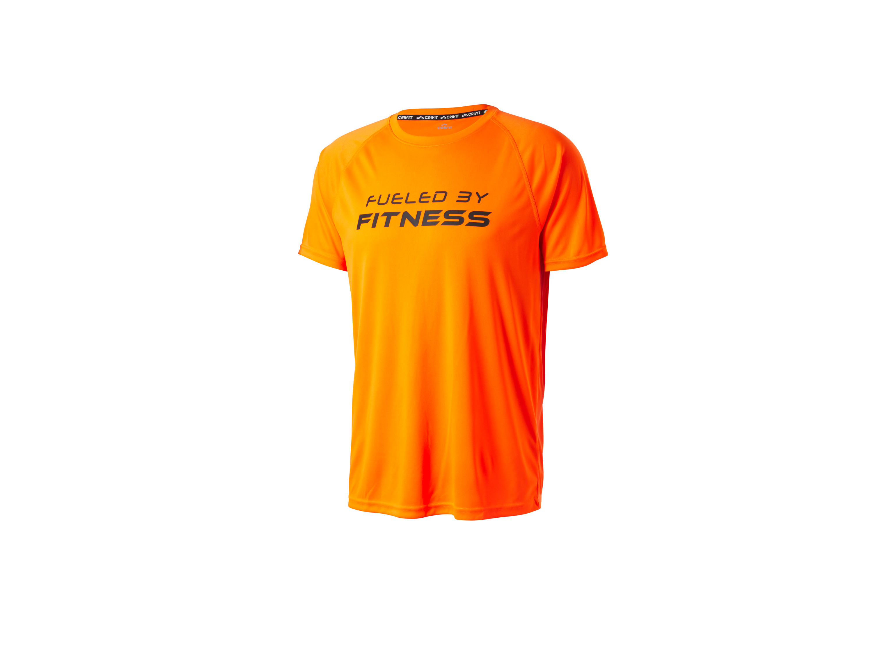 CRIVIT Heren sportshirt (Oranje, S (44/46))