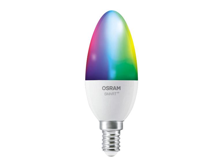 Slimme LED-lamp met kleurverandering en E14-fitting