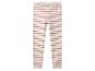 Wit en roze gestreepte baby legging