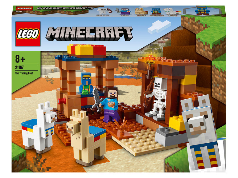 Ga naar volledige schermweergave: Lego Minecraft De handelpost - afbeelding 1