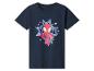 Blauw kinder-T-shirt met Spiderman-print