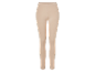 Beige leggings met hoge taille.