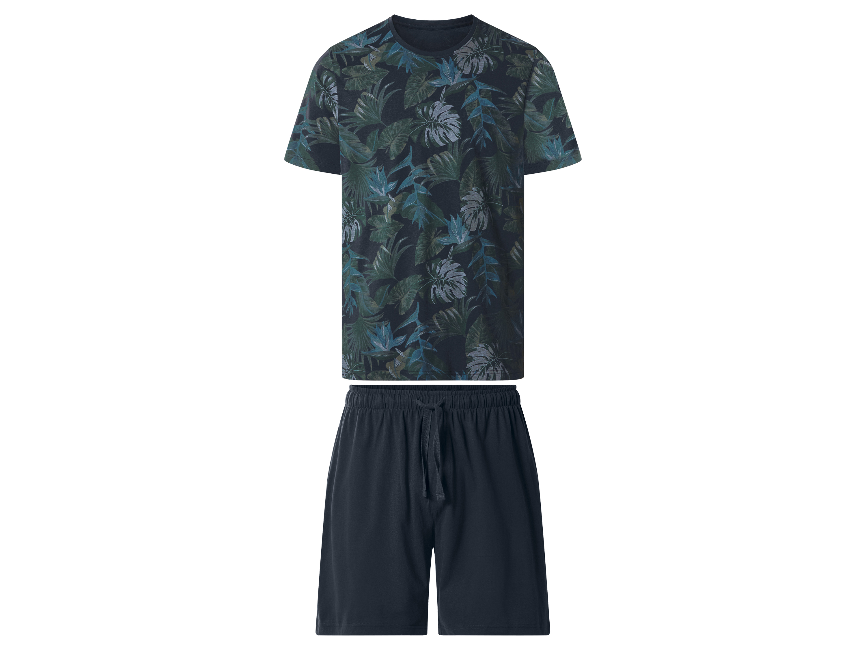 esmara Men Korte heren pyjama (Marineblauw, L) aanbieding met korting