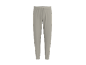 Beige joggingbroek met elastische tailleband en boorden