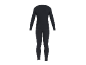 Zwarte thermokleding set voor heren met lange mouwen en legging.