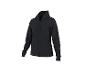 Zwarte hoodie met rits