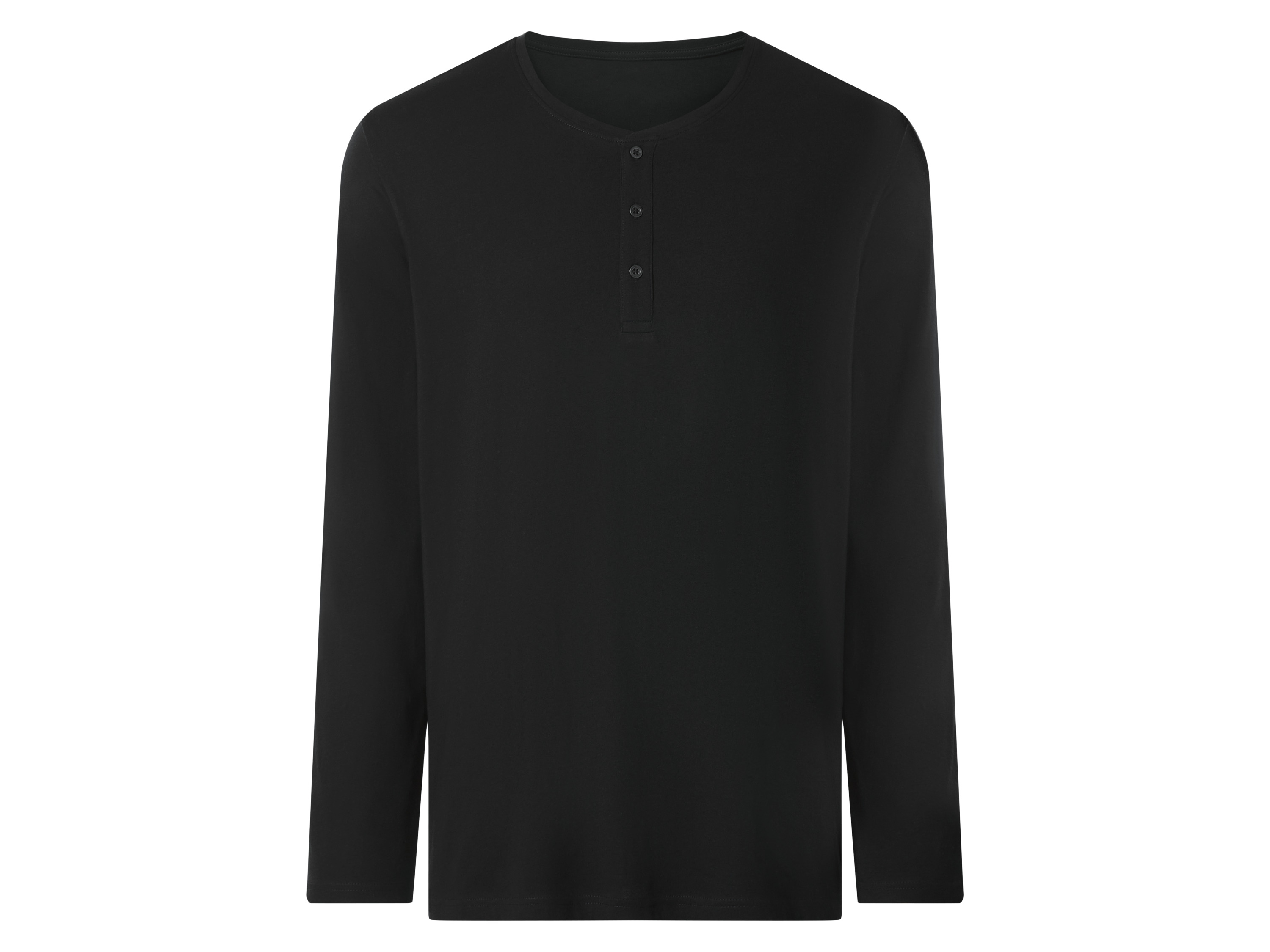 esmara Men Heren longsleeve (Zwart, M)