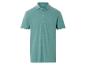 Kort mouw poloshirt, blauwgroene kleur.