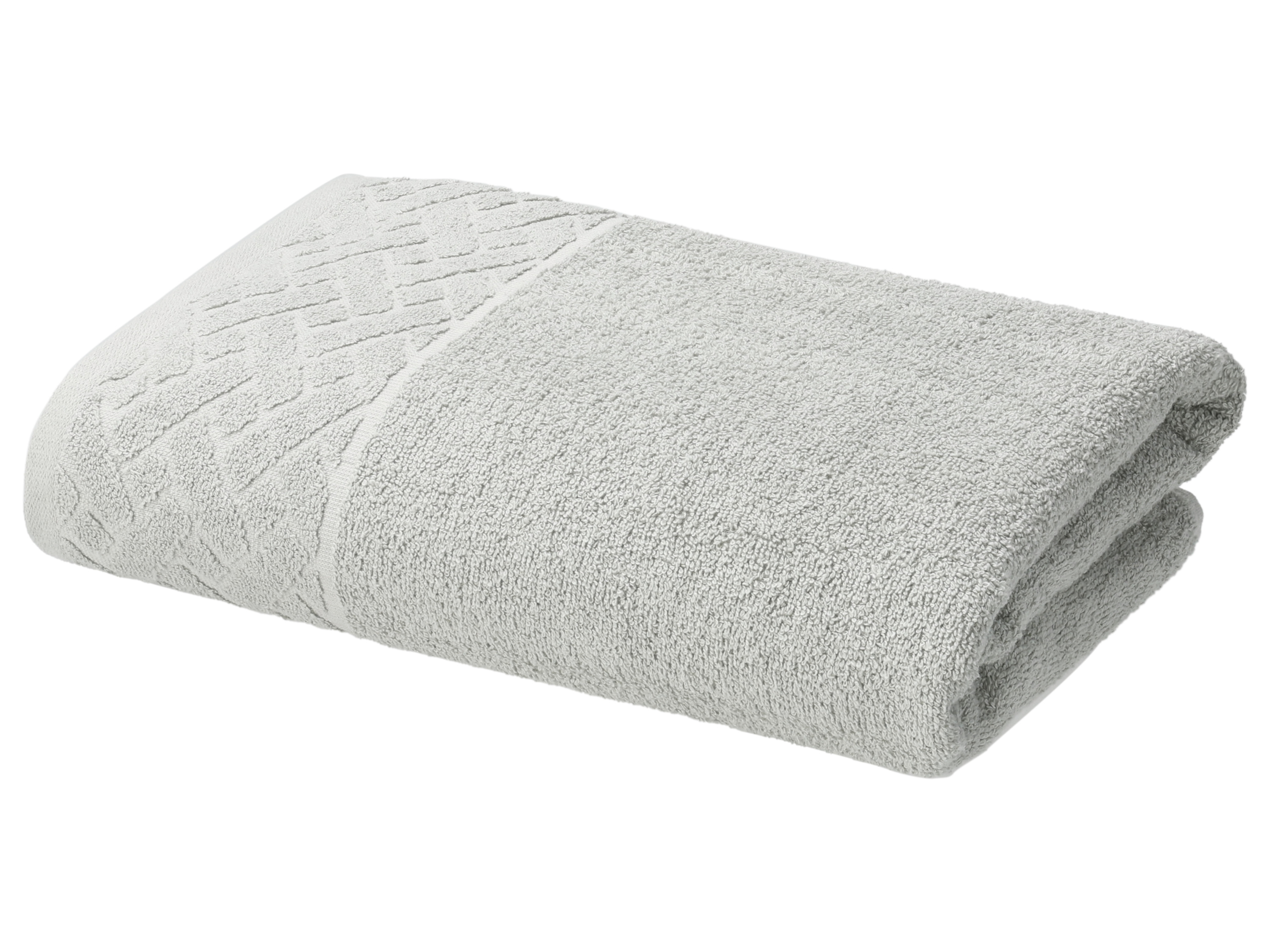 LIVARNO Handdoek 70 x 140 cm (Grijs)