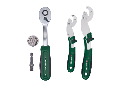 PARKSIDE® Ratel met dopsleutel of universele spansleutelset