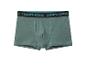 Groene herenboxershort met 'CHAMPS SQUAD' op de tailleband.
