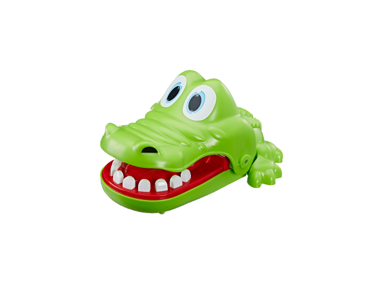 Klassiek Hasbro Krokodil met kiespijn spel.