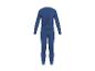 Blauwe thermische top met lange mouwen en bijpassende thermische legging