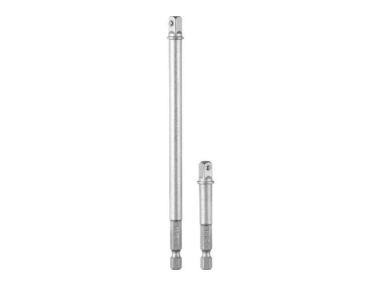 Twee verlengstukken voor gereedschap