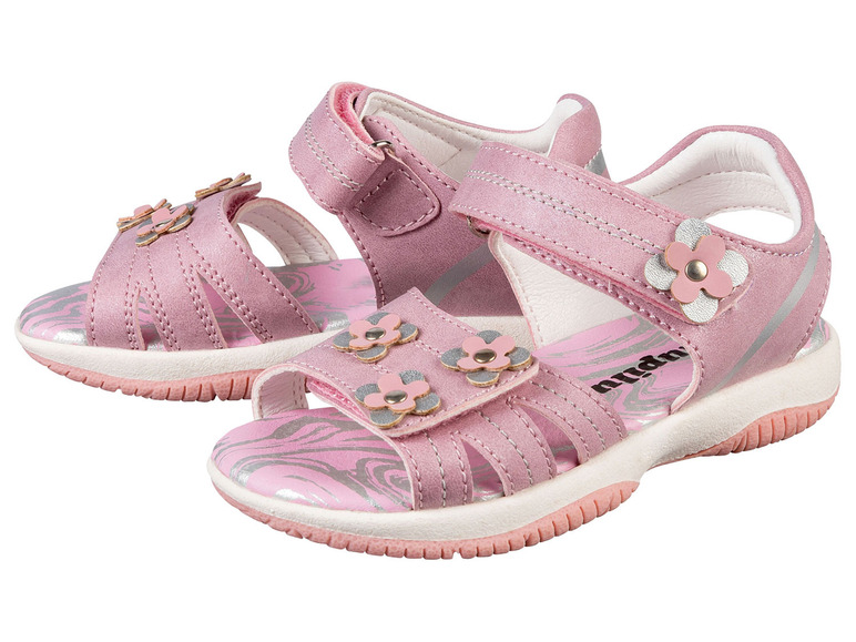 Ga naar volledige schermweergave: lupilu® Peuters meisjes sandalen met klittenbandsluiting - afbeelding 5