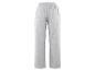 Grijze joggingbroek met elastische tailleband en rechte pijpen