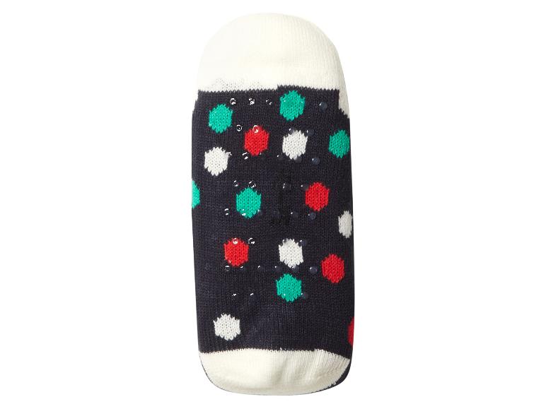 Antislipsok met kleurrijke stippen