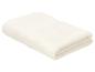 Opgevouwen crèmekleurige badhanddoek