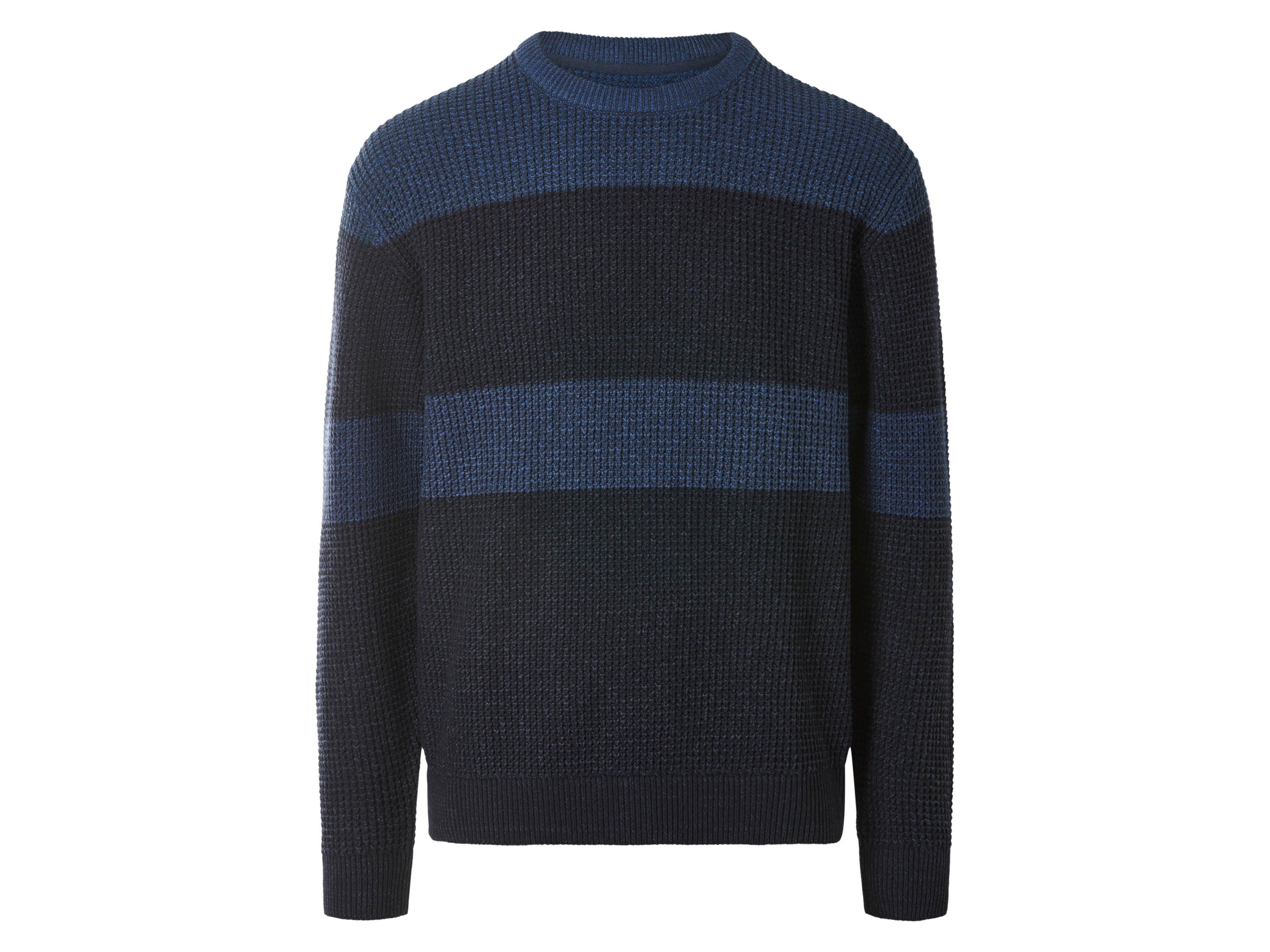 ESMARA MEN Heren gebreide trui (Marineblauw, L)
