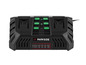 Een Parkside acculader voor 2.0, 3.0, 4.0 en 8.0 Ah accu's.