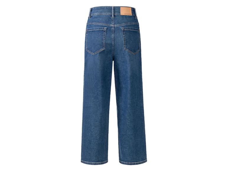 Ga naar volledige schermweergave: esmara® Dames jeans, wijde pijpen, met hoog katoengehalte - afbeelding 6